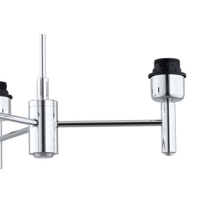 Brilagi - Lustr na tyči MONTE 3xE27/60W/230V krémová/lesklý chrom