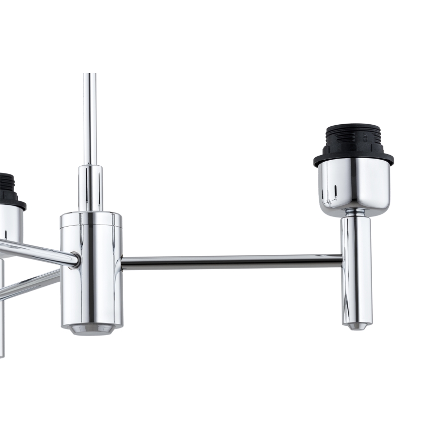 Brilagi - Lustr na tyči MONTE 3xE27/60W/230V krémová/lesklý chrom