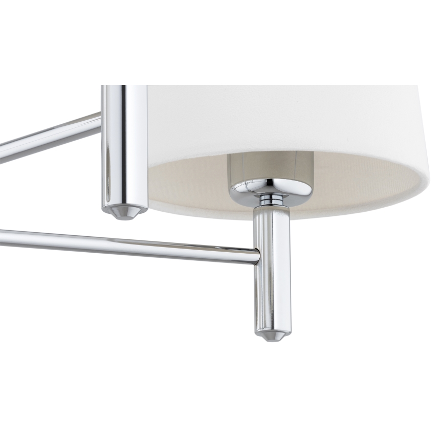 Brilagi - Lustr na tyči MONTE 5xE27/60W/230V krémová/lesklý chrom