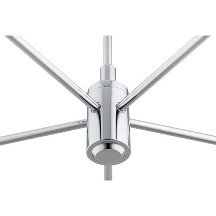 Brilagi - Lustr na tyči MONTE 5xE27/60W/230V krémová/lesklý chrom