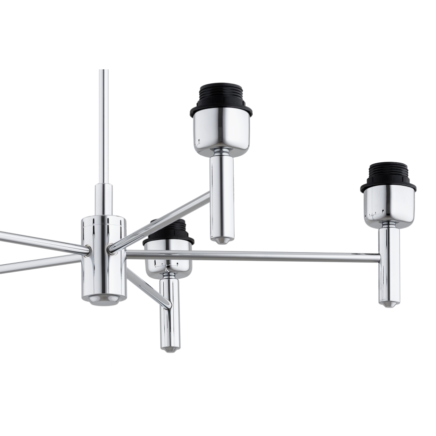 Brilagi - Lustr na tyči MONTE 5xE27/60W/230V krémová/lesklý chrom