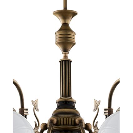 Brilagi - Lustr na tyči TAURUS 5xE27/15W/230V pr. 70 cm bronz