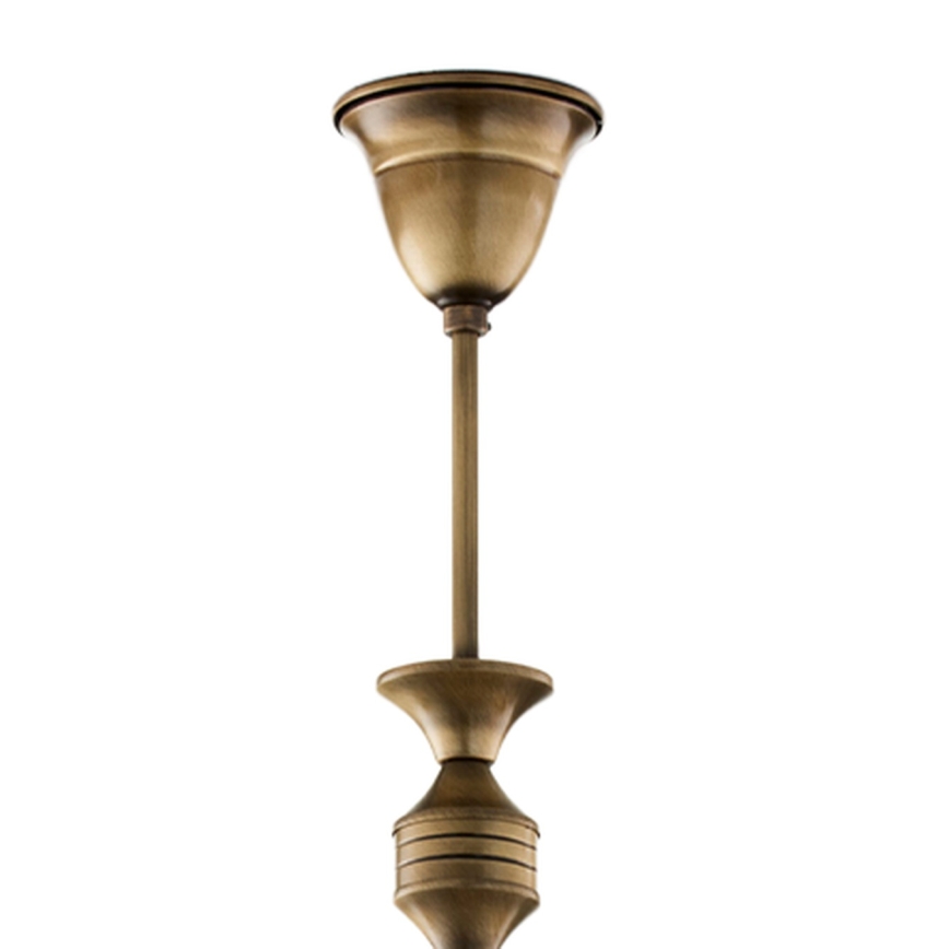 Brilagi - Lustr na tyči TAURUS 5xE27/15W/230V pr. 70 cm bronz