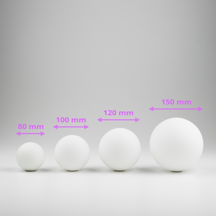 Brilagi - Náhradní sklo k lustru, nástěnnému svítidlu a lampě MISTEL, MILLA pr. 12 cm bílá