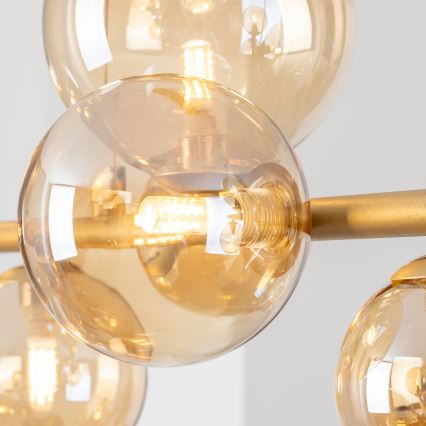 Brilagi - Náhradní sklo k lustru, nástěnnému svítidlu a lampě MISTEL, MILLA pr. 8 cm zlatá