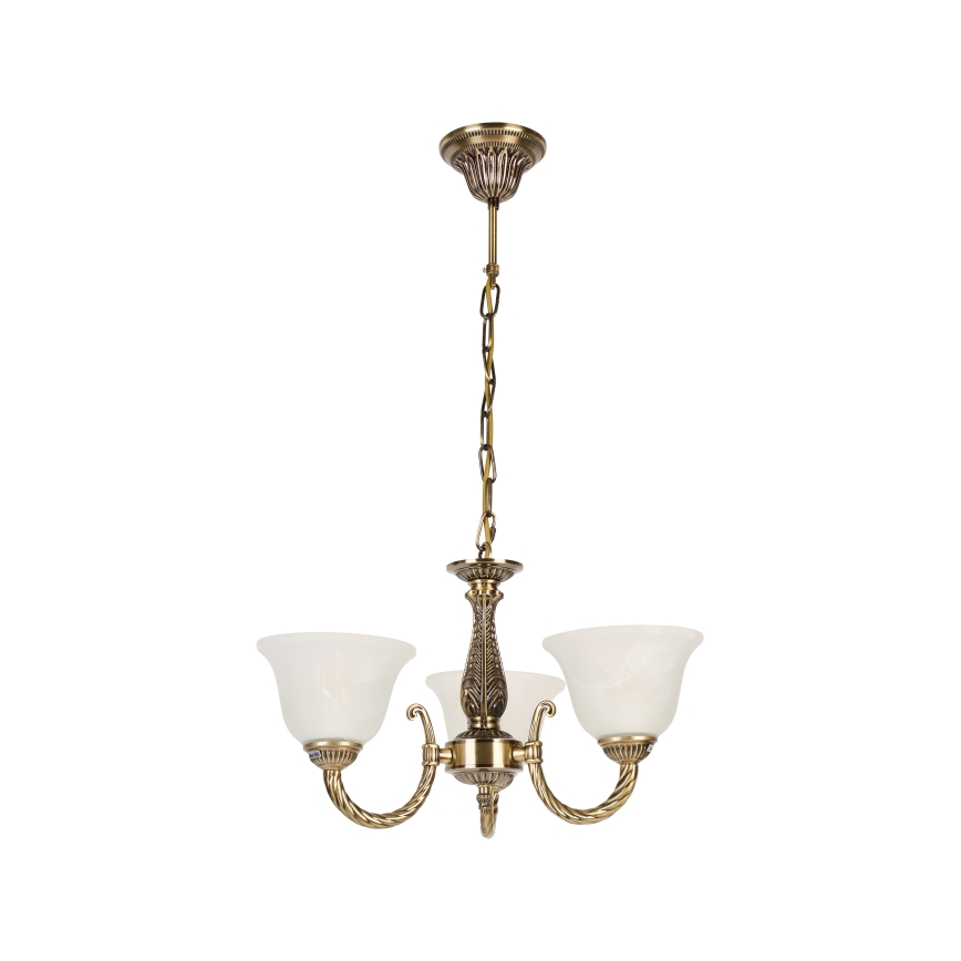 Brilagi - Náhradní sklo k lustru a nástěnné lampě CLASSIC E14 pr. cm bílá
