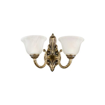 Brilagi - Náhradní sklo k lustru a nástěnné lampě CLASSIC E14 pr. cm bílá