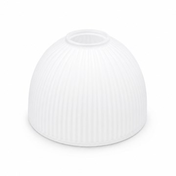 Brilagi - Náhradní sklo k lustru a nástěnnému svítidlu ANTICO MODERN E27 pr. 14,5 cm bílá