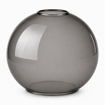 Brilagi - Náhradní sklo k lustru DIOR E27 pr. 15 cm kouřová šedá