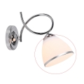 Brilagi - Náhradní sklo k nástěnné lampě a lustru FRED E27 pr. 13,5 cm krémová/lesklý chrom