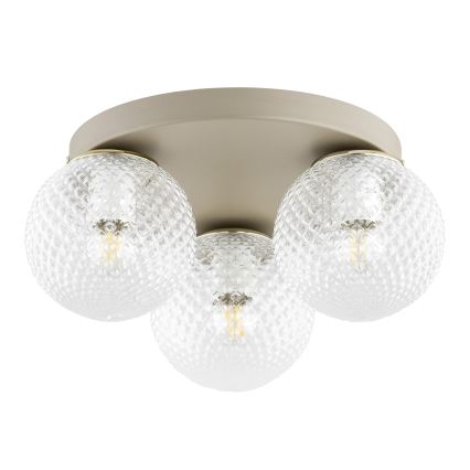 Brilagi - Náhradní sklo univerzální STELLA E27 pr. 15 cm čirá/zlatá