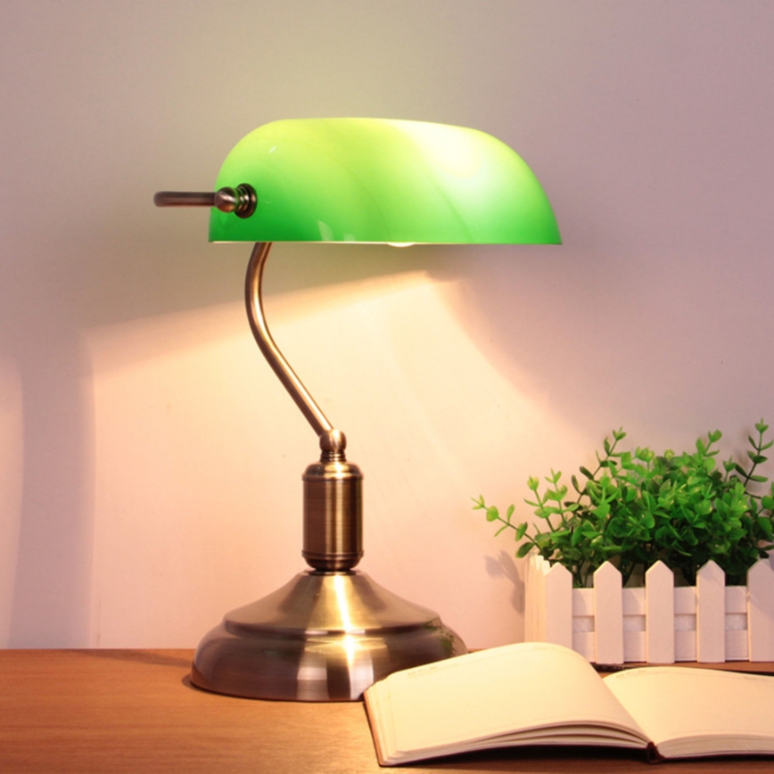 Brilagi - Náhradní stínidlo ke stolní lampě BANK OFFICE zelená