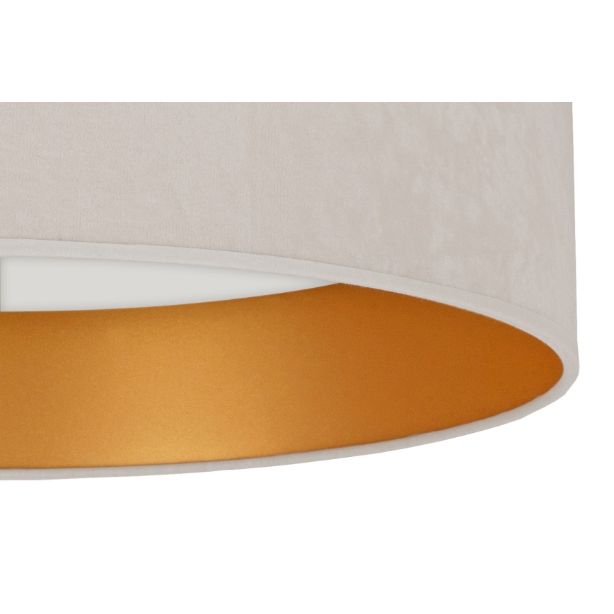 Brilagi - Náhradní stínidlo univerzální VELVET pr. 30 cm krémová/zlatá