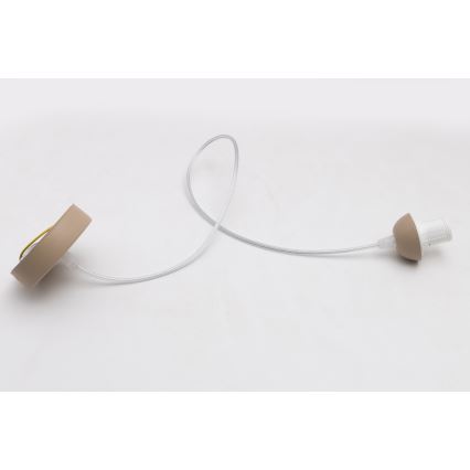 BRILAGI - Napájecí kabel PARTY 1xE27/60W/230V béžová