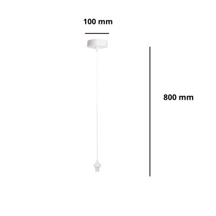 BRILAGI - Napájecí kabel PARTY 1xE27/60W/230V béžová