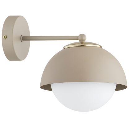 Brilagi - Nástěnná lampa 1xE27/60W/230V béžová/zlatá