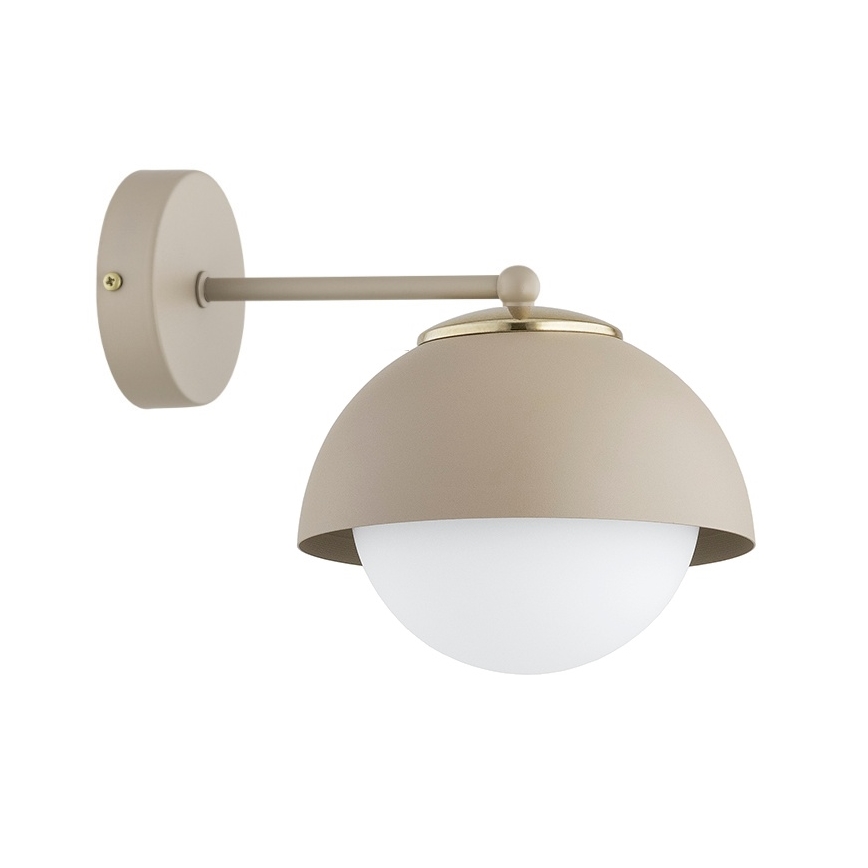 Brilagi - Nástěnná lampa 1xE27/60W/230V béžová/zlatá