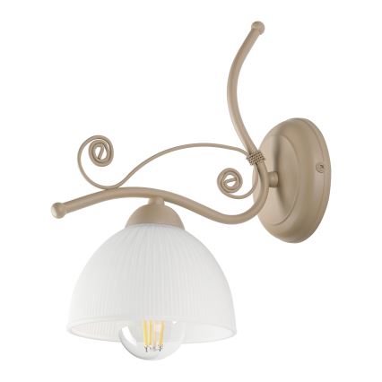 Brilagi - Nástěnná lampa ANTICO MODERN 1xE27/60W/230V béžová