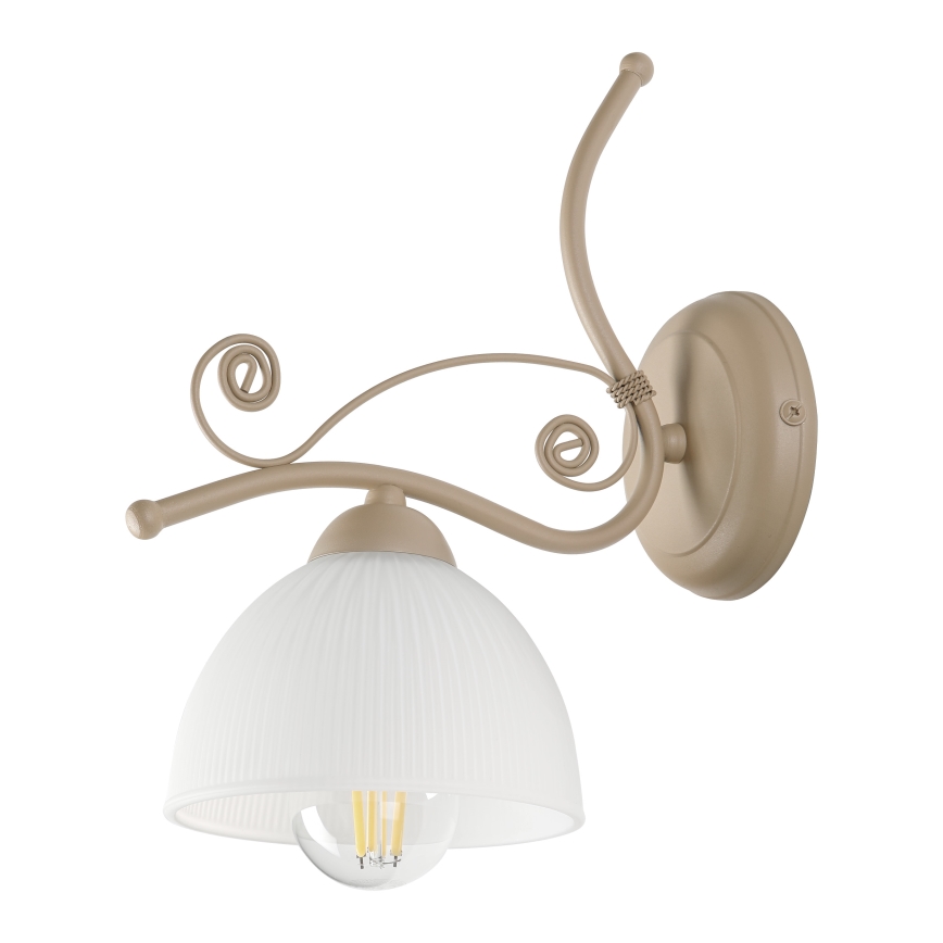 Brilagi - Nástěnná lampa ANTICO MODERN 1xE27/60W/230V béžová