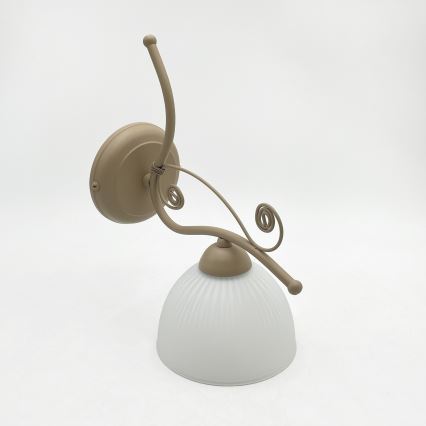 Brilagi - Nástěnná lampa ANTICO MODERN 1xE27/60W/230V béžová