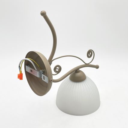 Brilagi - Nástěnná lampa ANTICO MODERN 1xE27/60W/230V béžová
