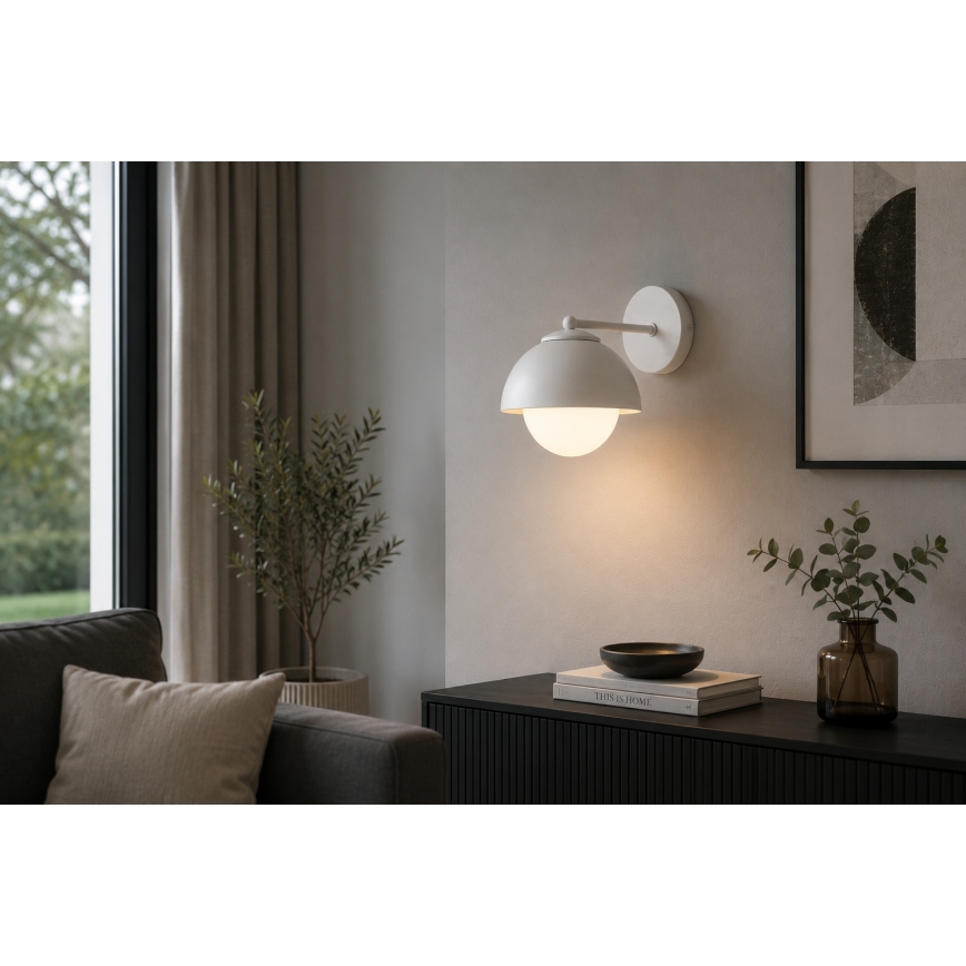 BRILAGI - Nástěnná lampa COSMO 1xE27/60W/230V bílá/zlatá