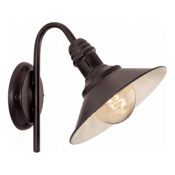 Brilagi - Nástěnná lampa FORGE 1xE27/60W/230V černá