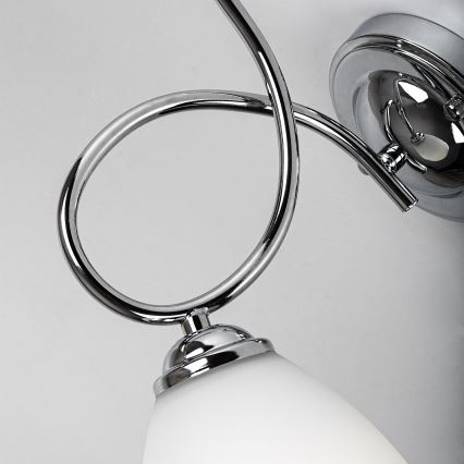 Brilagi - Nástěnná lampa FRED 1xE27/60W/230V lesklý chrom