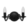 Brilagi - Nástěnná lampa IMPERO 2xE14/60W/230V černá