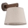 Brilagi - Nástěnná lampa LATTE 1xE27/60W/230V borovice/béžová