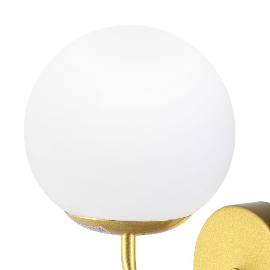 Brilagi - Nástěnná lampa MALIVA 1xE14/15W/230V zlatá/bílá