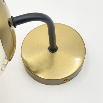 Brilagi - Nástěnná lampa MALIVA 1xE14/15W/230V zlatá