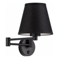 BRILAGI - Nástěnná lampa NUBILA 1xE27/15W/230V černá
