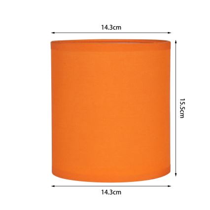 Brilagi - Nástěnná lampa NUBILA WOOD 1xE27/25W/230V dub/černá/oranžová