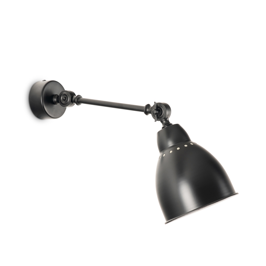 Brilagi - Nástěnná lampa QUILL 1xE27/40W/230V 40 cm černá