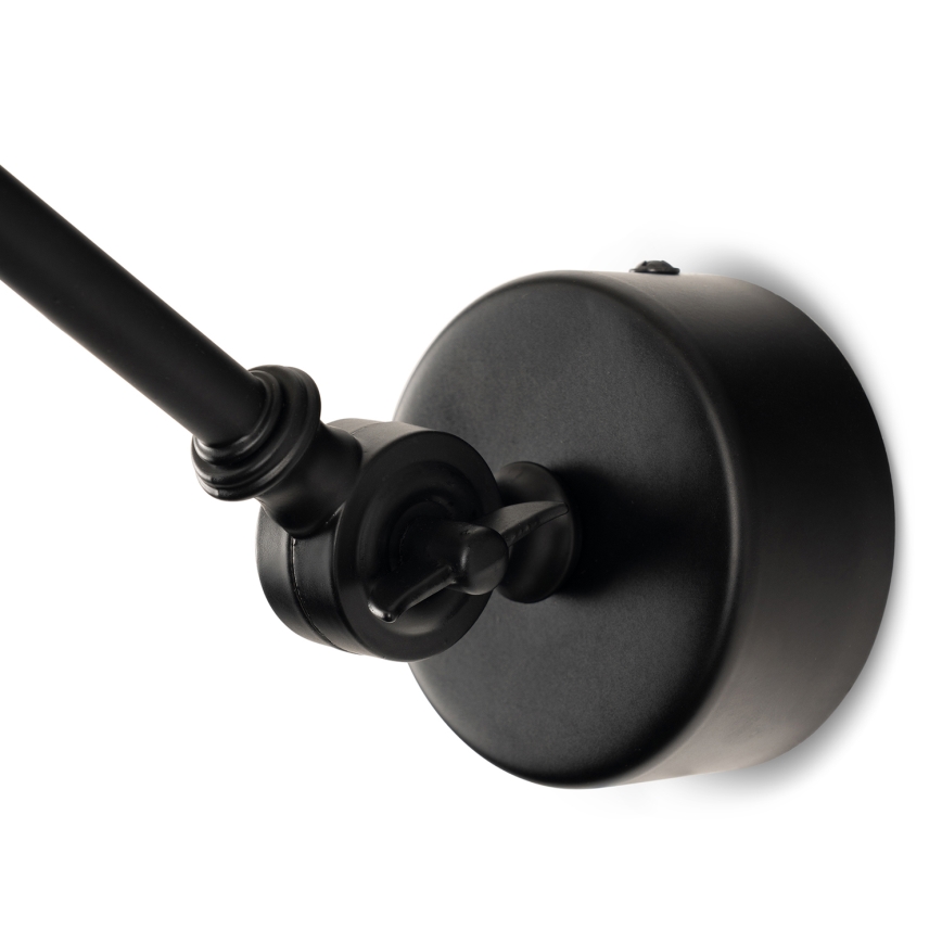 Brilagi - Nástěnná lampa QUILL 1xE27/40W/230V 40 cm černá