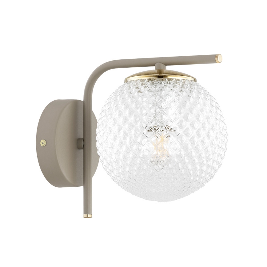 Brilagi - Nástěnná lampa STELLA 1xE27/60W/230V béžová/zlatá
