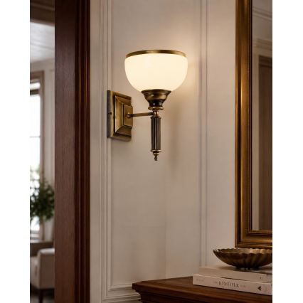Brilagi - Nástěnná lampa TAURUS 1xE27/15W/230V bronz