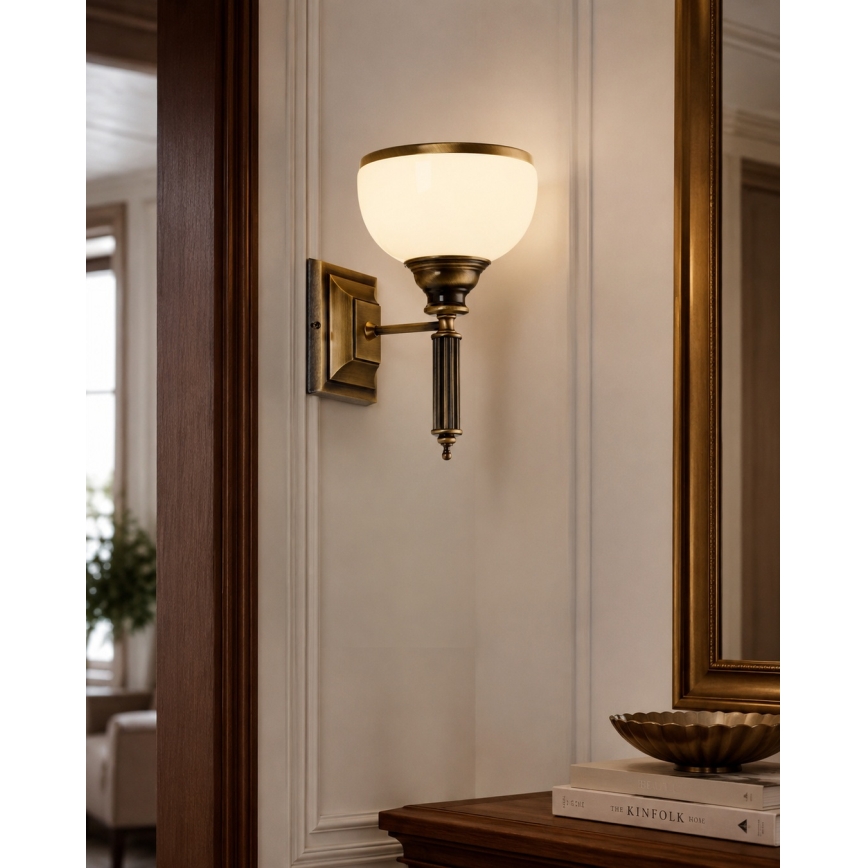 Brilagi - Nástěnná lampa TAURUS 1xE27/15W/230V bronz