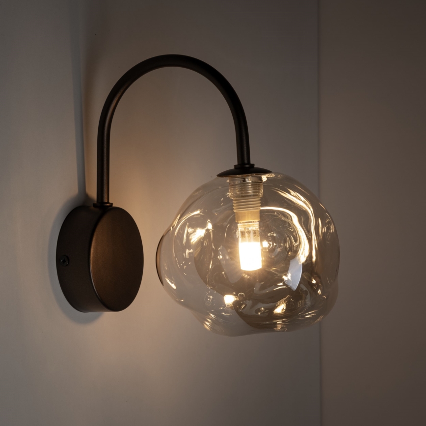 Brilagi - Nástěnná lampa VULCANO 1xG9/8W/230V hnědá/kouřová béžová