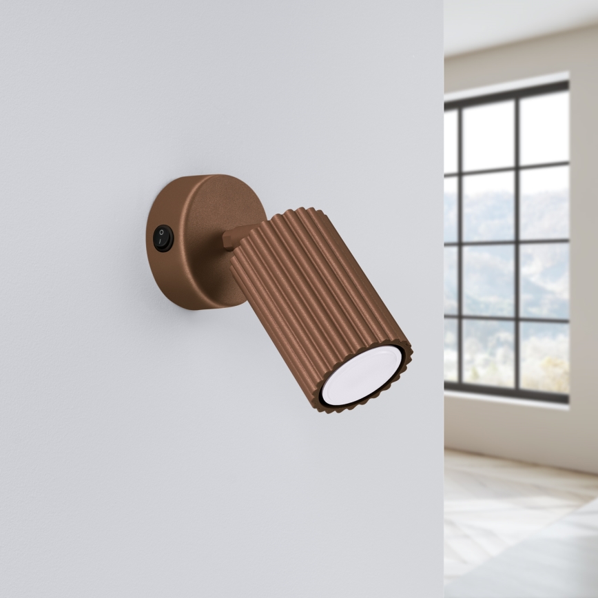 Brilagi - Nástěnné bodové svítidlo CRESTO 1xGU10/10W/230V hnědá