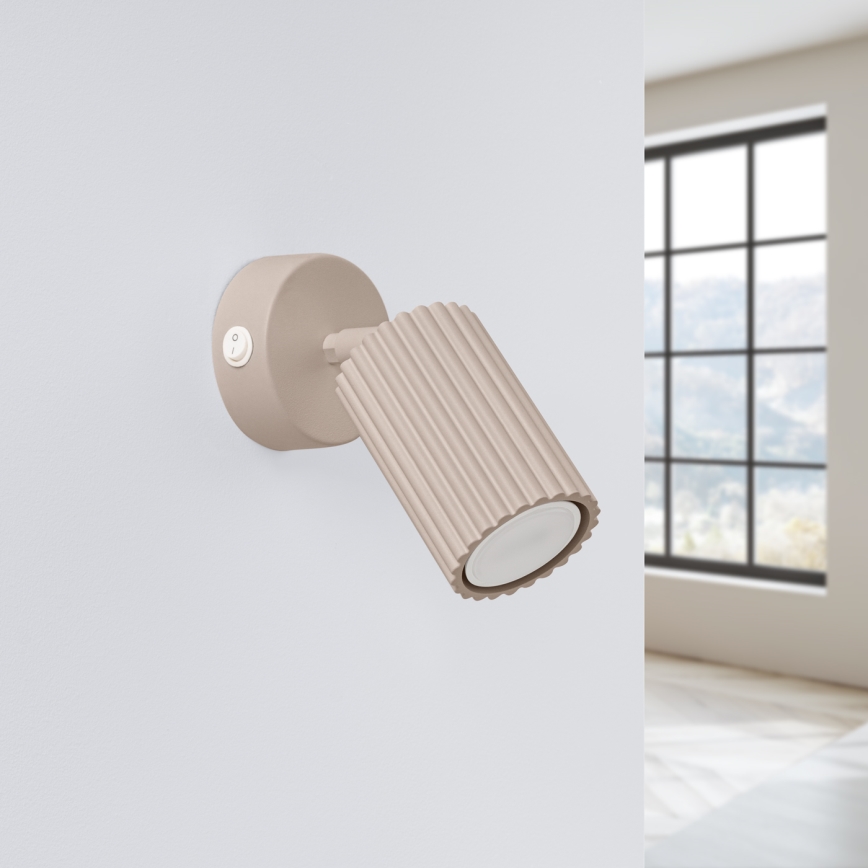 Brilagi - Nástěnné bodové svítidlo CRESTO 1xGU10/10W/230V taupe