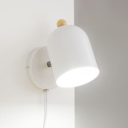 Brilagi - Nástěnné bodové svítidlo GALLION 1xE27/15W/230V bílá