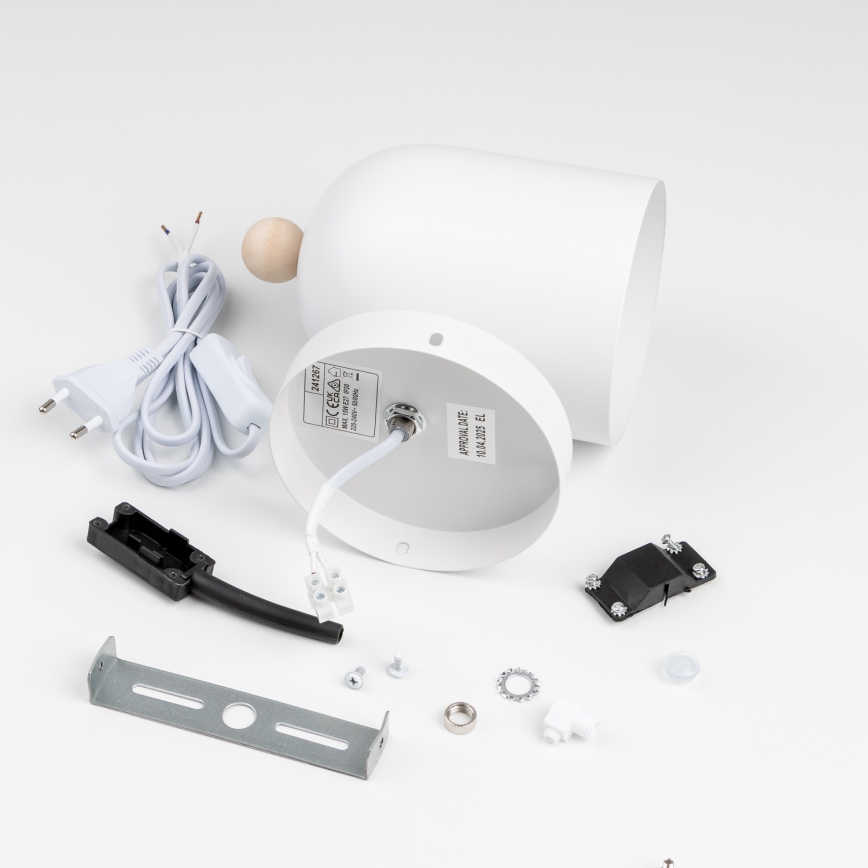 Brilagi - Nástěnné bodové svítidlo GALLION 1xE27/15W/230V bílá
