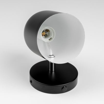 Brilagi - Nástěnné bodové svítidlo GALLION 1xE27/15W/230V černá