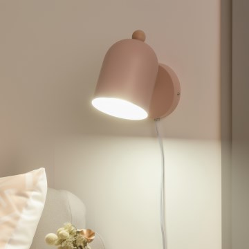 Brilagi - Nástěnné bodové svítidlo GALLION 1xE27/15W/230V růžová