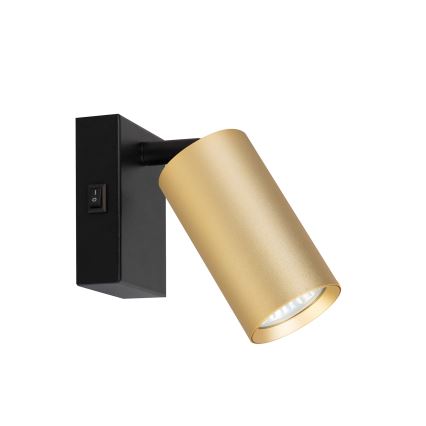 Brilagi - Nástěnné bodové svítidlo SELE 1xGU10/30W/230V černá/zlatá
