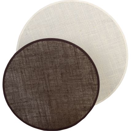 Brilagi - Nástěnné svítidlo CIRCLES 1xE27/60W/230V pr. 35 cm krémová/hnědá