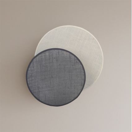 Brilagi - Nástěnné svítidlo CIRCLES 1xE27/60W/230V pr. 35 cm krémová/šedá