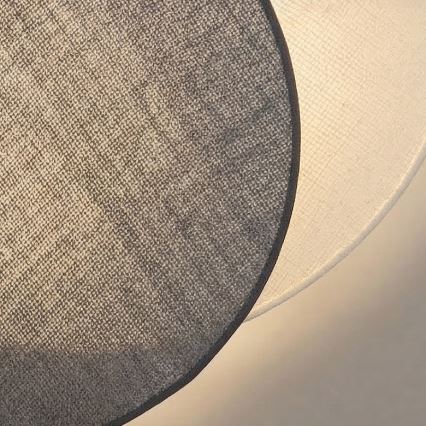 Brilagi - Nástěnné svítidlo CIRCLES 1xE27/60W/230V pr. 35 cm krémová/šedá